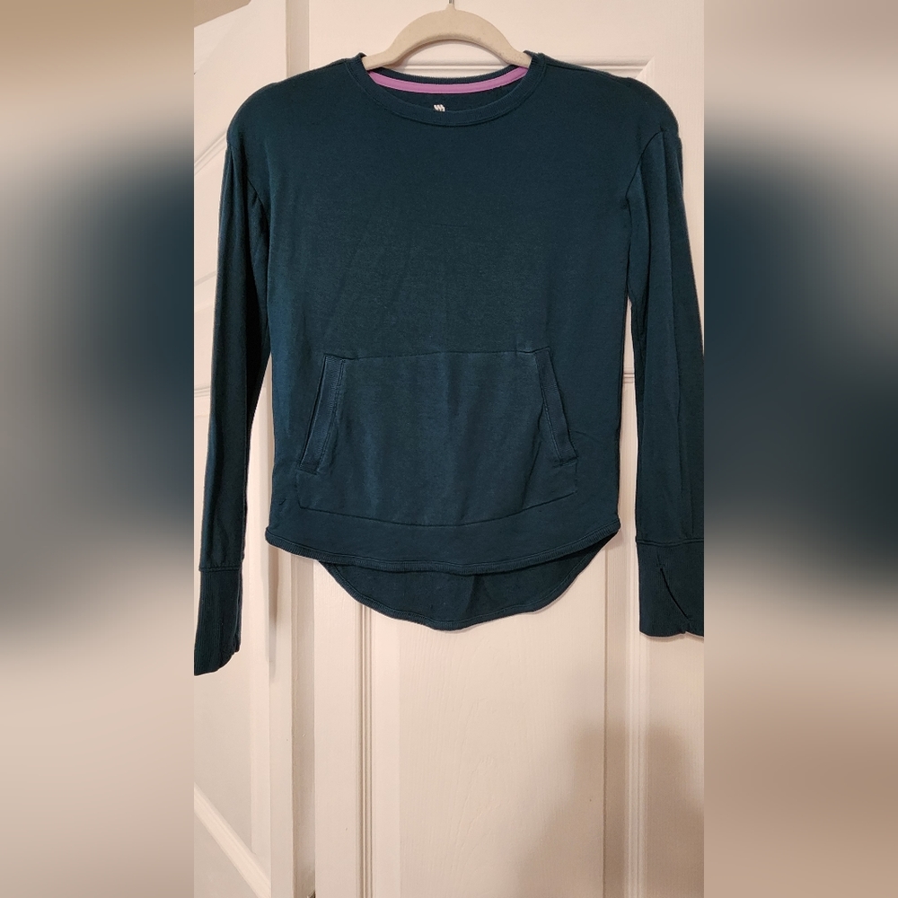 All In Motion Womens Green Lightweight Sweatshirt Sz M